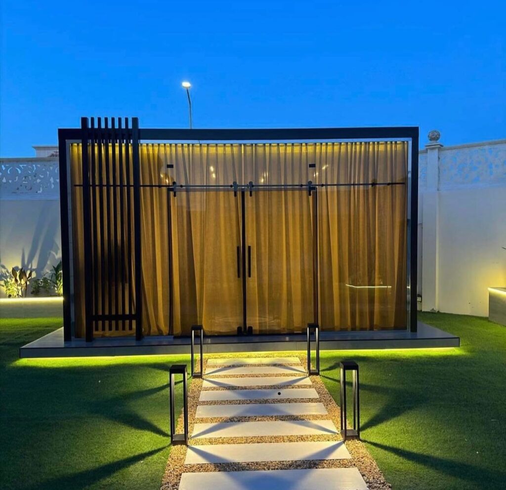 الغرف الزجاجية 
